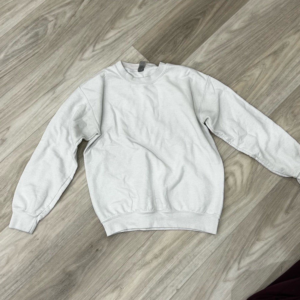 Classic White Men's Sweater